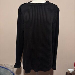 Rogues Gallery Dark Brown Knit Sweater